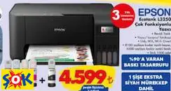 EPSON ECOTANK L3250 ÇOK FONKSİYONLU YAZICI EPSON ECOTANK L3250 ÇOK FONKSİYONLU YAZICI